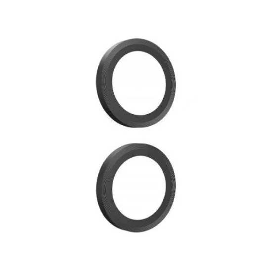 bodyguardz pure 3 individual camera lens protector for iphone 17 - black